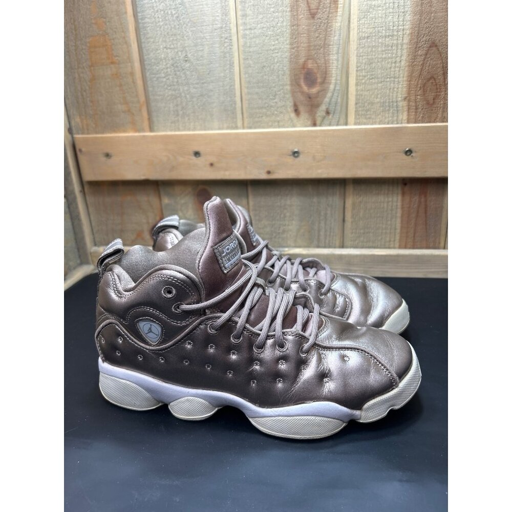 Nike Air Jordan JumpMan Team 2 II SE YouthGold AV5178-200 Size 6Y Womens 7.5